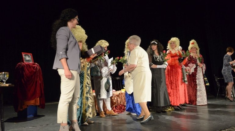 27.04.2018 r. w Goleniowskim Domu Kultury, Teatr „My” zaprezentował spektakl pt. „Stiepan Stiepanowicz”. Teatr wziął udział w projekcie- woda źródłem życia.
